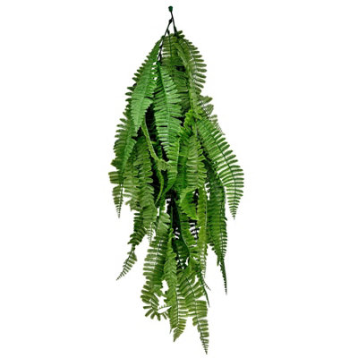 True Products Artificial Persian Fern Hanging Leaf Trailing Vine Garland 75Cm from B&Q
