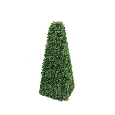 True Products Artificial Boxwood Pyramid Topiary Tree 60Cm from B&Q