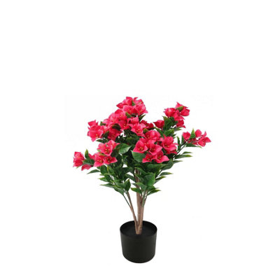 True Products Artificial Bougainvillea Tree Fuchsia Pink Uv Protected- 60Cm from B&Q