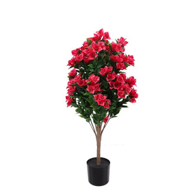 True Products Artificial Bougainvillea Tree Fuchsia Pink Uv Protected- 90Cm from B&Q