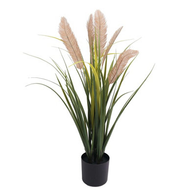 True Products Artificial Pampas Grass Plant Uv Protected90Cm from B&Q