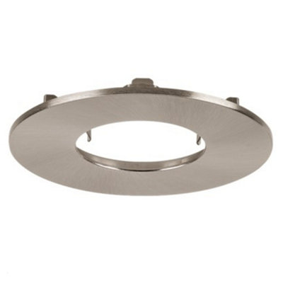 Aurora En-Bzf91Sn Fixed Bezel Attachment For Use With En-Dlm981X DownlightSatin Nickel from B&Q