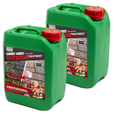 AlgaeLichen & Mould Crikey Mikey Outdoor Treatment Professional 10L Top Up from B&Q