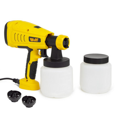 Wolf® Hvlp Electric Paint Sprayer Wolf Spray Gun 550W from B&Q