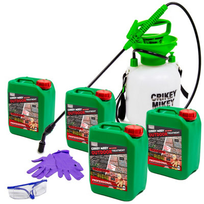 AlgaeLichen & Mould Crikey Mikey Outdoor Treatment Professional 20L Kit from B&Q