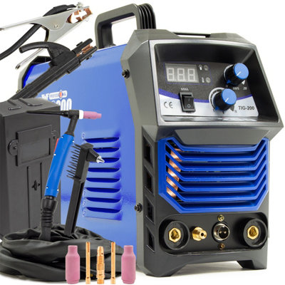 Wolf® Tig Dc mma Welder Wolf Professional Tig 200 Combined from B&Q
