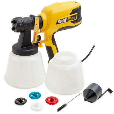 Wolf® Hvlp Electric Paint Sprayer Wolf Sw450 Spray Gun from B&Q