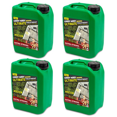 AlgaeLichen & Mould   Crikey Mikey Extra Strong Treatment Wizard 20L Top Up from B&Q