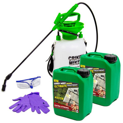 AlgaeLichen & Mould   Crikey Mikey Extra Strong Treatment Wizard 10L Kit from B&Q