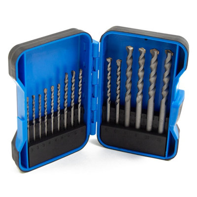 Wolf® 15Pc Masonry Drill Bit Set For Brick Concrete & Stone Wolf Trade from B&Q