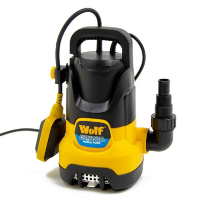 B&Q -  400W Submersible Water PumpLight Drainage & Flood ClearanceClean & Dirty