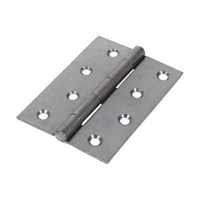 Timco Butt Hinges Fixed Pin (1838) Steel Self Colour90 X 60 from B&Q