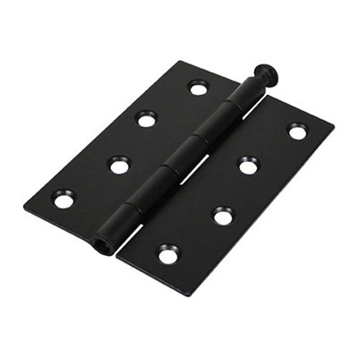 Timco Black Butt Hinges Loose Pin (1840) Steel - 100 X 71