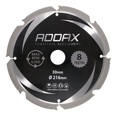 Timco Pcd Fibre Cement Saw Blade216 X 30 X 8T from B&Q