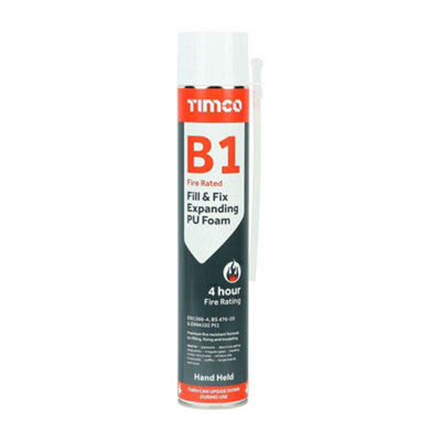 Timco B1 Expand Pu Foam Hand Held 750Ml Pack 1 from B&Q