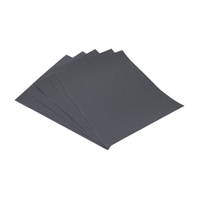 Timco Wet & Dry Sanding Sheets 1200 Grit Black230 X 280mm (5Pcs) from B&Q