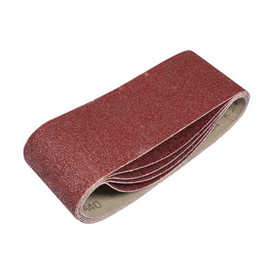 Timco Sanding Belts 40 Grit Red75 X 457mm from B&Q
