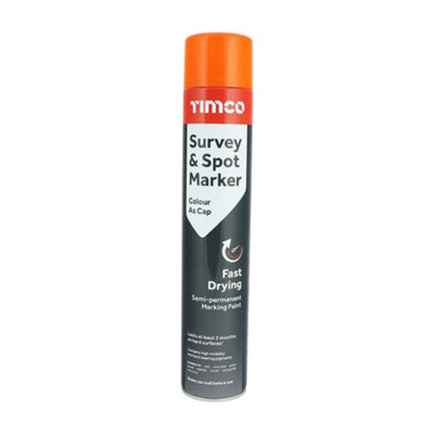 Timco Survey & Spot Marker Orange750Ml from B&Q