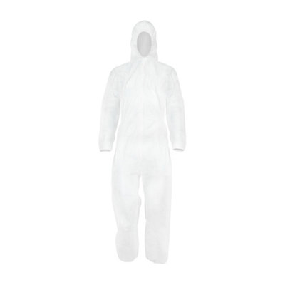 TimcoGeneral Purpose CoverallWhite (Size Large1 Each) from B&Q
