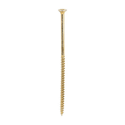 Timco Solo Countersunk Gold Woodscrews5.0 X 120 (100Pcs) from B&Q