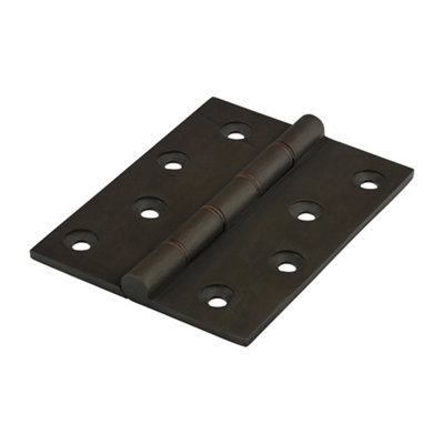 Timco Double Phosphor Bronze Washered Brass Hinges Bronze102 X 75 from B&Q