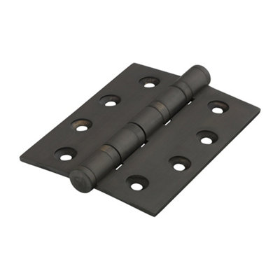 Timco Performance Ball Race Button Tip Brass Hinges Bronze102 X 76 from B&Q