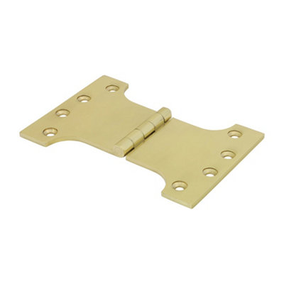 Timco Parliament Brass Hinges Polished Brass102 X 150 from B&Q
