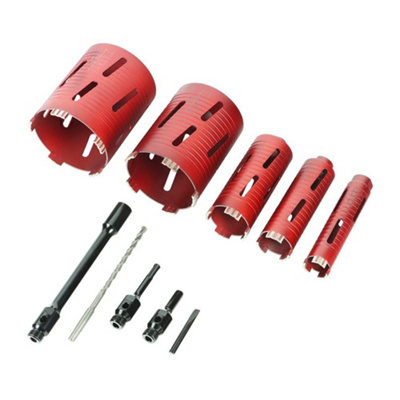 B&Q - TimcoPremium Dry Diamond Core Drill Kit (Size 5Pcs5 Pieces)