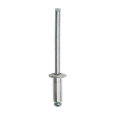 Timco Rivets Dome Head Aluminium4.0 X 10 from B&Q