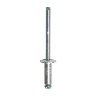Timco Rivets Dome Head Aluminium4.8 X 12 from B&Q