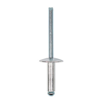 Timco Rivets Flange Head Aluminium - 4.8 X 16 (250 Pack) - Image 4