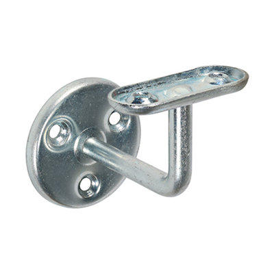 TimcoSteel Handrail BracketZinc (Size 63mm1 Each) from B&Q