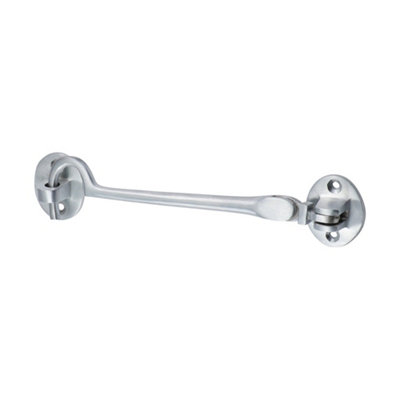 Timco Cabin Hook Satin Chrome150mm from B&Q