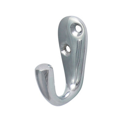 Timco - Single Robe Hook - Polished Chrome (X 18Mm - 1 Each) Size 44