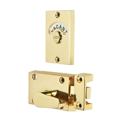 Timco Indicator Bolt Electro Brass66mm from B&Q