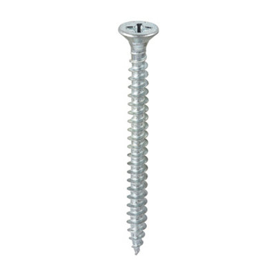 Timco Solo Countersunk Silver Woodscrews6.0 X 70 (200Pcs) from B&Q