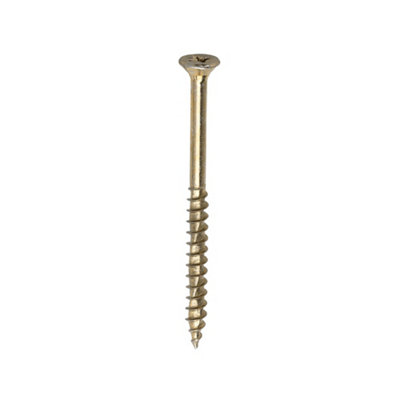 Timco Velocity Premium Multi-Use Countersunk Gold Woodscrews5.0 X 70 (375Pcs) from B&Q