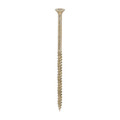 B&Q -  Velocity Premium Multi-Use Countersunk Gold Woodscrews5.0 X 100 (300Pcs)