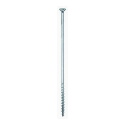 Timco Solo Countersunk Woodscrews - 6.0 X 200 (100Pcs) Silver