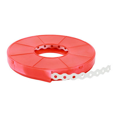 Timco Coloured Fixing Band White12mm X 10M from B&Q