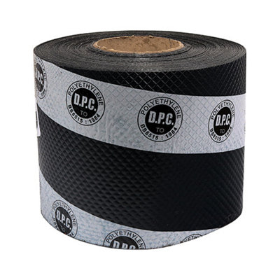 Timco Damp Proof Course Black225mm X 30M from B&Q