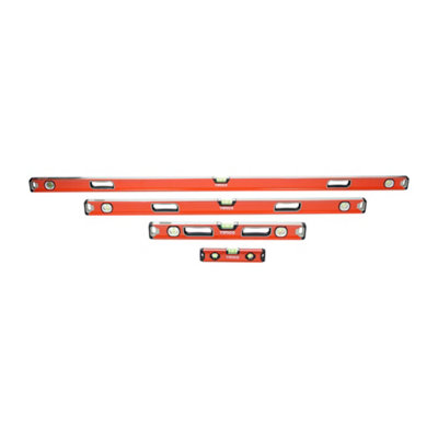 Timco Professional Spirit Level SetBox Beam 4Pcs from B&Q