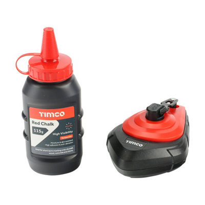 TimcoChalk Line Set (Size 30 X 115G1 Each) from B&Q