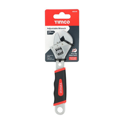 TimcoAdjustable Wrench (Size 6"1 Each) from B&Q