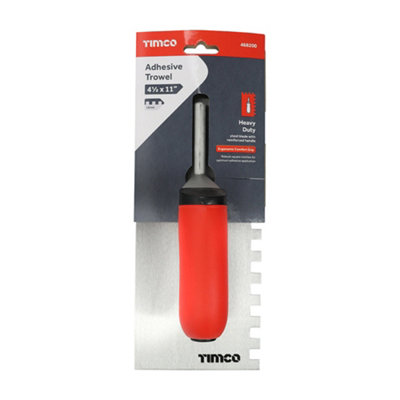 Timco 10mm Adhesive TrowelSquare Notch from B&Q