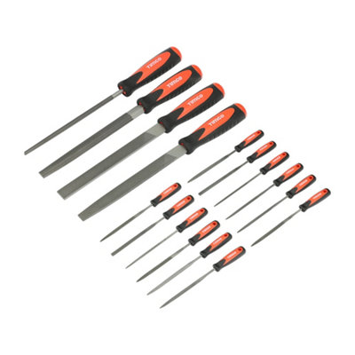 Timco - File & Rasp Set (Size 16Pcs - 16 Pieces)