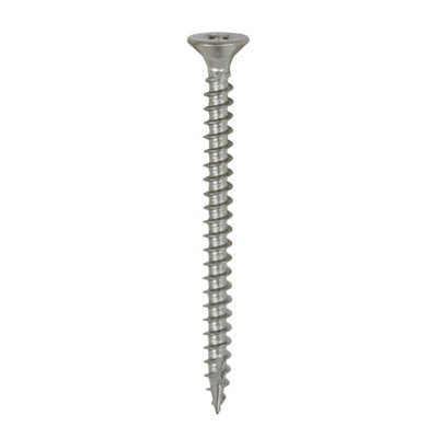 Timco Classic Multi-Purpose Countersunk A4 Stainless Steel Woodcrews4.0 X 50 (200Pcs) from B&Q