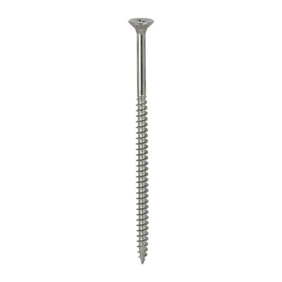 Timco Classic Multi-Purpose Countersunk A4 Stainless Steel Woodcrews5.0 X 100 (100Pcs) from B&Q