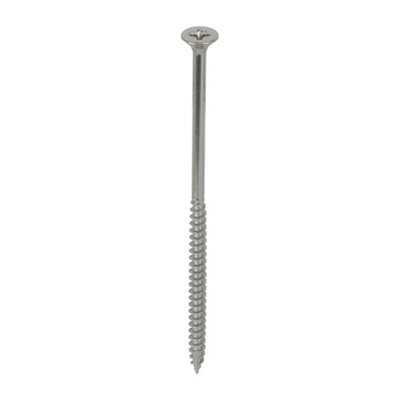 Timco Classic Multi-Purpose Countersunk A4 Stainless Steel Woodcrews6.0 X 130 (100Pcs) from B&Q