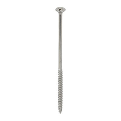 Timco Classic Multi-Purpose Countersunk A4 Stainless Steel Woodcrews6.0 X 150 (100Pcs) from B&Q